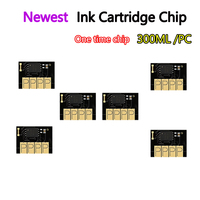 Chip de Cartucho de Tinta 745 745XL de 300 ml para Impresora HP Designjet Z2600 Z5600 (6 Colores 300 ml) para Cartucho de Tinta HP745 745XL