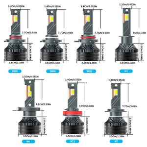 Ampoule LED HADUDU K9C Pro H7 H4 H11 avec tube en cuivre plus large, lumières LED H1 HB3 9005 HB4 9006 12V pour phare de voiture - Product Image 4