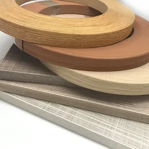 Gabinete Color personalizado Tiras de plástico flexible de PVC Cinta de bandas de borde de PVC