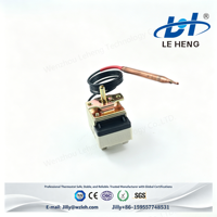 Thermostat de communication série à boîtier plastique mécanique avec interrupteur de réglage pour équipement de chauffage électrique