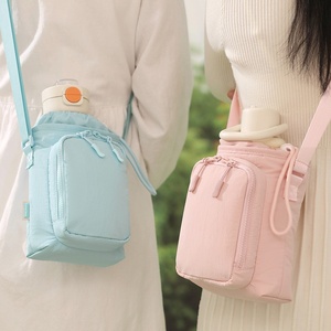 New Leather Sports <b>Crossbody</b> <b>Bag</b> for Students-Lightweight Outdoor Cycling Casual Use Single-Shoulder Mobile Phone Holder - Product Image 1