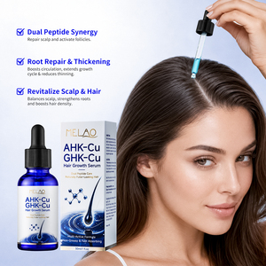 Complejo de Péptidos de Cobre Vegano Orgánico para Revitalización Folicular, Fortalecimiento de la Raíz, Cuidado del Cuero Cabelludo de Rápida Absorción, 2 en 1, Crecimiento del Cabello - Product Image 5