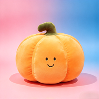OEM Coussin en peluche citrouille souriante mignonne, Décoration de table d'Halloween, Poupée en peluche légume, Vente en gros