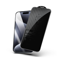Protection d'écran en verre trempé 3D Radius OG de haute qualité, ultra-fin 0,4 mm, 99,4 % transparent, pour 16 Pro Max