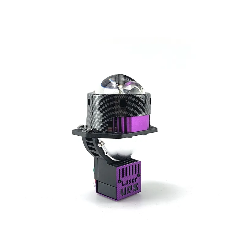 AES bi led lazer projektör lens F1 artı 3 inç 75W yüksek güç ışığı çıkışı araba LED far için 6000K beyaz