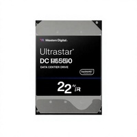 HDD per Sorveglianza Aziendale da 24TB HC580 WUH722424ALE604, Disco Rigido Interno SATA da 3,5 Pollici per Server