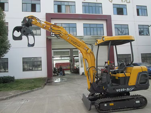 Garra Hidráulica de 3 Toneladas para Miniexcavadoras, Garra Giratoria para Madera, Ebbeco Lantena De Mequlho Beb, Garra Manual para Troncos - Product Image 3