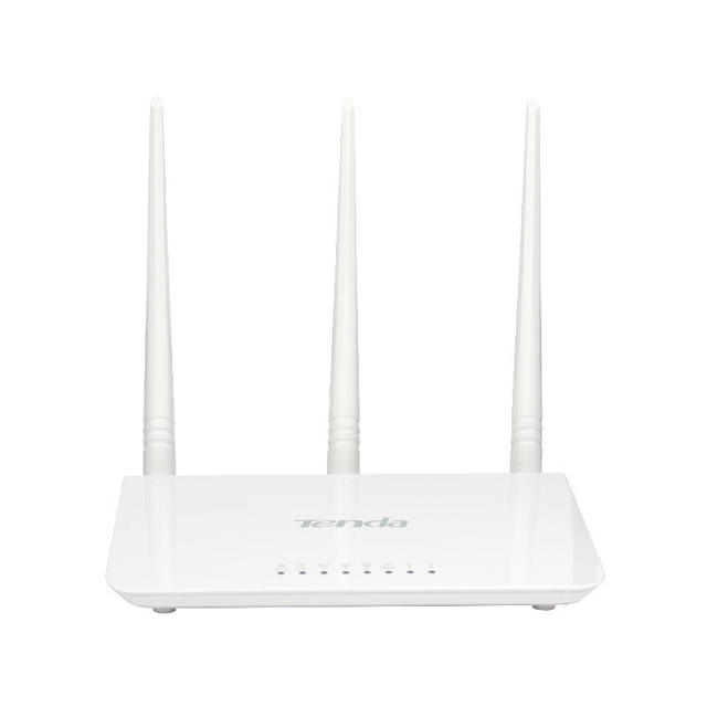Tenda F3 English Version 300mbps WiFi Router 2.4ghz 5dbi Antenna White Wireless LAN Network