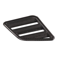 Großhandel Custom Carbon Fiber Hintere dreieckige Lamellen Look Heckscheibe Dreieck Shutter Louver Außen zubehör