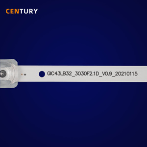 GIC43LB32_3030F2.1D_V1.0 Aluminum <b>LED</b> TV Backlight <b>Strip</b> with SMD3030/5050 <b>LEDs</b> IP68 Rated for 43F6F/43L2F Models - Product Image 6
