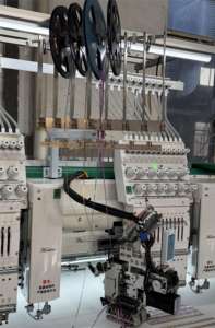 Máquina de Bordar Plana y Chenilla YUANHENG de 8 Lentejuelas, 12 Agujas y 4 Cabezales con Dispositivo <span class=keywords><strong>DAMEI</strong></span> - Product Image 2