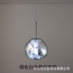 Lampe suspendue en verre moderne, couleur or, luminaire LED pour la maison, plafonnier pour salon, chambre à coucher, Restaurant - Product Image 4