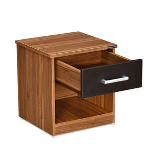 Modern Solid <b>Oak</b>/Walnut Wood Handmade Customizable Nightstand & <b>Bedside</b> <b>Cabinet</b> for Bedroom and Living Room Home Furniture - Product Image 1