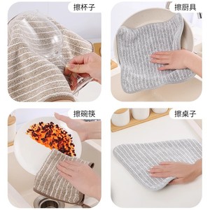 Paño de Limpieza de Microfibra para una Limpieza Duradera, 25x25cm 30x30cm, Paño de Cocina Absorbente y Sin Pelusas - Product Image 4