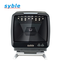 Escáner de Códigos QR de Largo Alcance Syble XB-8809H, Hecho en China, Lector de Códigos de Barras QR 2D de Escritorio