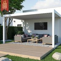 Gazebo en aluminium étanche, jardin, fête en plein air, mariage, patio, pergola