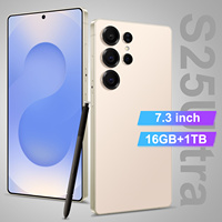 Smartphone S25 Ultra Resistente al Agua 5G, 8000mAh, Pantalla de 7.3 Pulgadas, Cámara de 108MP, 16GB, 1TB, Resistente a Golpes, Polvo y Calor, CDMA, Venta al Por Mayor OEM