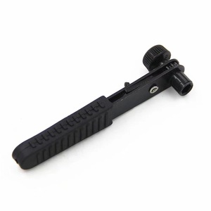 Mini Ratchet Wrench 6.35mm Screwdriver Bit Metric Alloy Steel With Serrated Jaw For Diy Use - Product Image 2