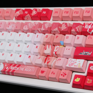 Teclas Bocchi The Rock de 120 teclas, perfil Cherry, Pbt, accesorios para teclado mecánico de Anime, tapas personalizables DIY - Product Image 3