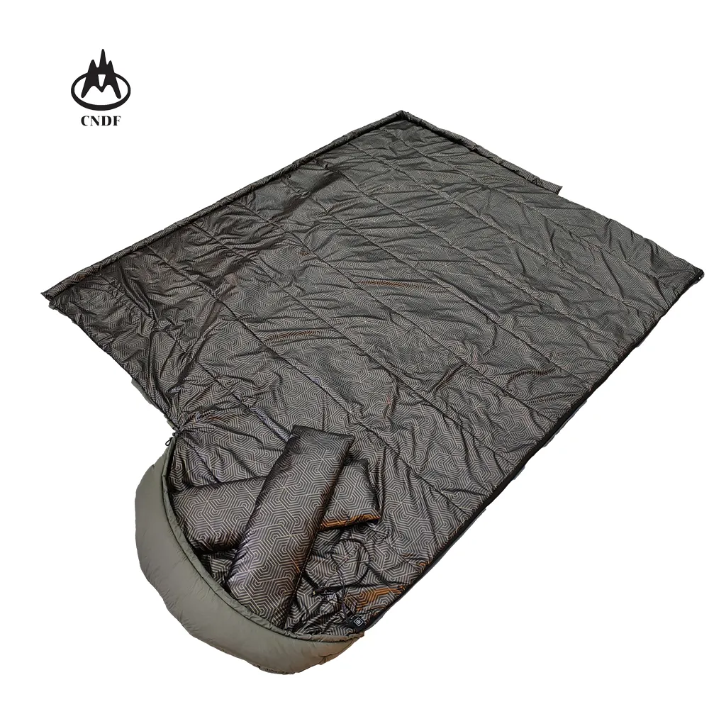 -20 ° C USB-beheizter Schlafsack wasserdicht Notfall Wintercamping beheizter Schlafsack für Winter Outdoor-Camping