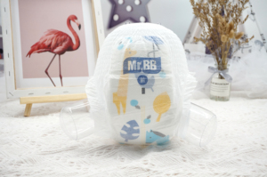 Couches jetables respirantes pour bébé avec surface non-tissée super absorbante et douce, canal anti-fuite 3D, surface sèche - Product Image 2