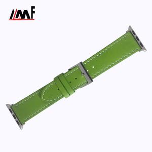 Nueva Correa de Reloj de Cuero Nappa Italiano de 20 mm, Colorida, con Liberación Rápida, para Reloj Inteligente I Watch - Product Image 4