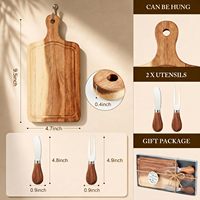 Gepersonaliseerde bamboe houten kaasplank set acacia esdoorn walnoot mini snijplank op maat gemaakte bruiloft party favor gastengeschenken