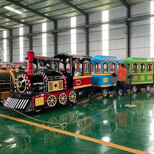 Nuevo tipo de tren de locomotora comercial, patio de recreo al aire libre, tren <span class=keywords><strong>para</strong></span> niños, tren pequeño <span class=keywords><strong>para</strong></span> niños - Product Image 1