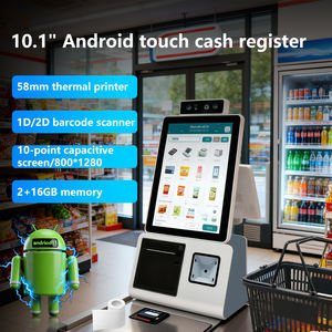 Nueva Máquina de Facturación de Autoservicio para Restaurantes de Comida Rápida, Pantalla Táctil Resistiva de 10 Puntos, Terminal POS Android, USB 2.0, 1080p - Product Image 6