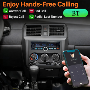 1 Din Car MP3 Player FM Radio USB TF AUX Input Universal Car <b>Stereo</b> <b>System</b> - Product Image 6