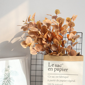 AE001 bán buôn trang trí đám cưới follaje Nhân Tạo Màu Xanh lá cây bạch đàn Táo lá 84cm - Product Image 2