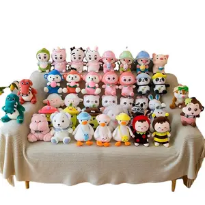 Harga pabrik boneka lembut kustom boneka grosir lucu multi mewah