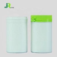 Pot d'emballage alimentaire en PEHD recyclable de 120 ml pour compléments vitaminiques, flacons de médicaments, pilules, capsules, avec impression sérigraphiée