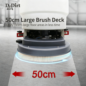 Professional Commercial Rechargeable <b>Electric</b> Walk-behind Floor <b>Scrubber</b> Gym Vinyl Concrete Tile Hard Floor Cleaning Machine - Product Image 4