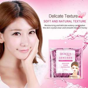Vente chaude OEM BIOAQUA meilleures ventes prix usine <span class=keywords><strong>tissu</strong></span> en coton nettoyage simple visage beauté produit cosmétique <span class=keywords><strong>masque</strong></span> compressé - Product Image 2
