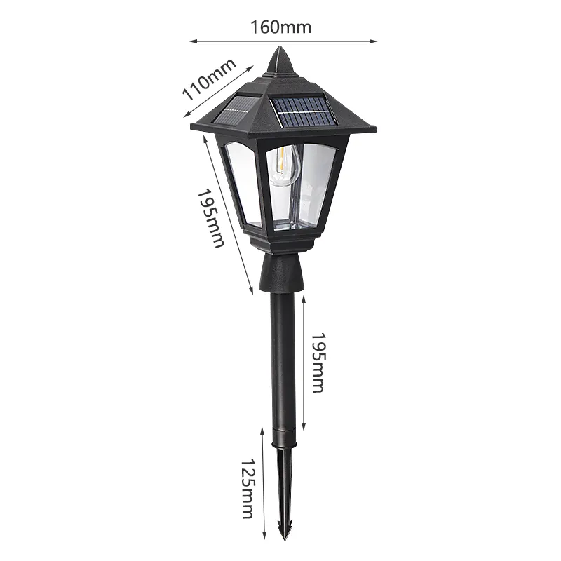 Hoge Kwaliteit Gazon Solar Motion Lights Outdoor Ip65 Waterdichte Led Aangepaste Logo Tuin 80 Zonnecel Lamp 125 Zonne-Gadgets Ce