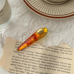 Nouveau imperméable acétate pinces à cheveux amour coeur strass mignon cheveux Barrettes épingles à cheveux pour frange côté che - Product Image 6