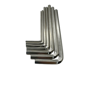 China Fábrica Personalizado L Tipo Industrial Grade Aço Inoxidável Plain <span class=keywords><strong>Allen</strong></span> Wrenches Sistema de Medição Métrica OEM Suporte Hex Keys - Product Image 4