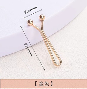 Accessoires de mode : Boucles détachables pour jupes en jean, clips de manches réglables, broches pour resserrer la taille des pantalons, épingles de réduction de manches - Product Image 6