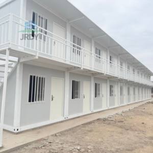 豪华20英尺预制移动客舱中国低价平装容器花园住宅入口公寓外部浴室 - Product Image 5