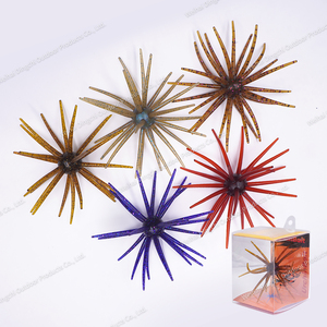 NUOVO <span class=keywords><strong>Esche</strong></span> Artificiali Morbide <span class=keywords><strong>in</strong></span> PVC da 20mm a Forma di Palla di Spugna, <span class=keywords><strong>Esche</strong></span> Simulate a Forma di Riccio Marino <span class=keywords><strong>per</strong></span> la <span class=keywords><strong>Pesca</strong></span> al Black Bass, Direttamente dalla Fabbrica OEM - Product Image 1