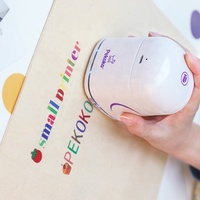 Mesin cetak Digital portabel Koko langsung dari pabrik pencetak cap kerajinan tangan mini smart printer