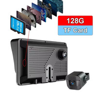 Haute définition 7 \ "AHD camion DVR moniteur 1280x720 Vision nocturne enregistreur de sauvegarde inverse Bus caméra de recul pour voitures véhicules