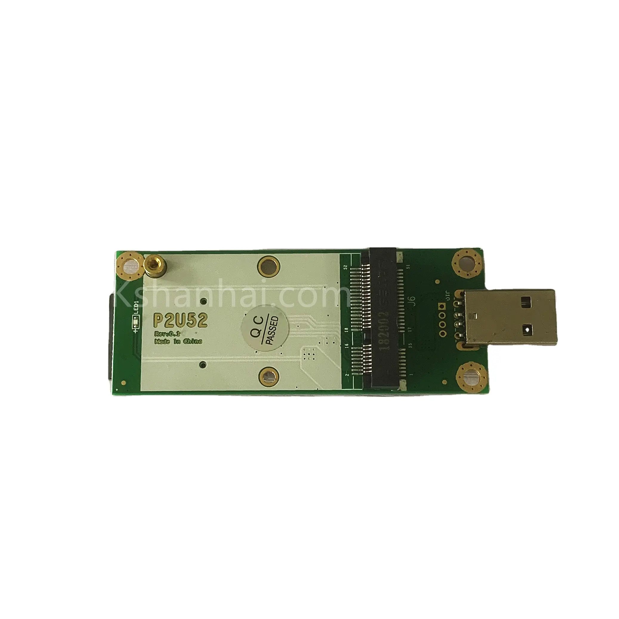 บอร์ดทดสอบ USB ขนาดเล็ก,บอร์ดอะแดปเตอร์ PCB เชื่อมต่อ PCIE อะแดปเตอร์ USB 3G 4G LTE โมดูล WiFi