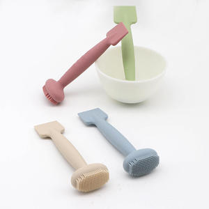 Intelligent Washing and Drying Products One-Piece DIY Handheld Integrated Dual-Head Silicone Face - Product Image 1