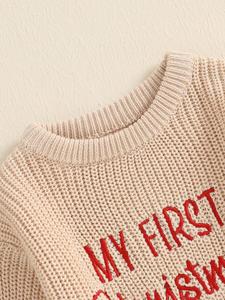 Tenue <span class=keywords><strong>de</strong></span> Noël pour bébé fille ou garçon, combinaison à manches longues, barboteuse à bulles, automne-hiver, 100% coton, fermeture éclair YKK - Product Image 4