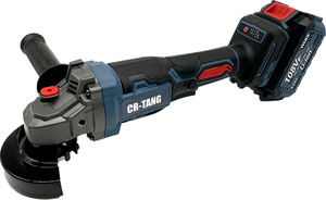 Mesin Gerinda sudut listrik nirkabel 20V, mesin pemoles & pemotong baterai pemicu DIY untuk pekerjaan kayu logam ubin beton - Product Image 6