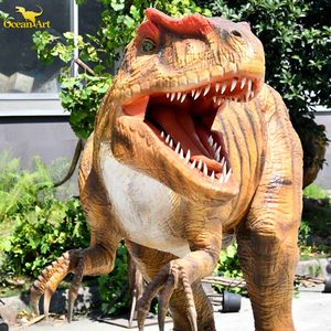 主题公园动画恐龙游乐园真人大小恐龙雕像 - Product Image 4