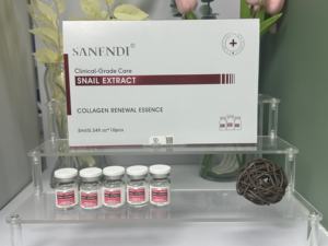 Sérum de soin du visage à l'acide hyaluronique AQUA, acide hyaluronique, peptide bleu, hydratation, réparation de la peau, usine cosmétique OEM - Product Image 2