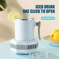 Mini-refroidisseur de boissons électrique portable en ABS résistant à la chaleur pour la maison – Refroidisseur rapide et efficace